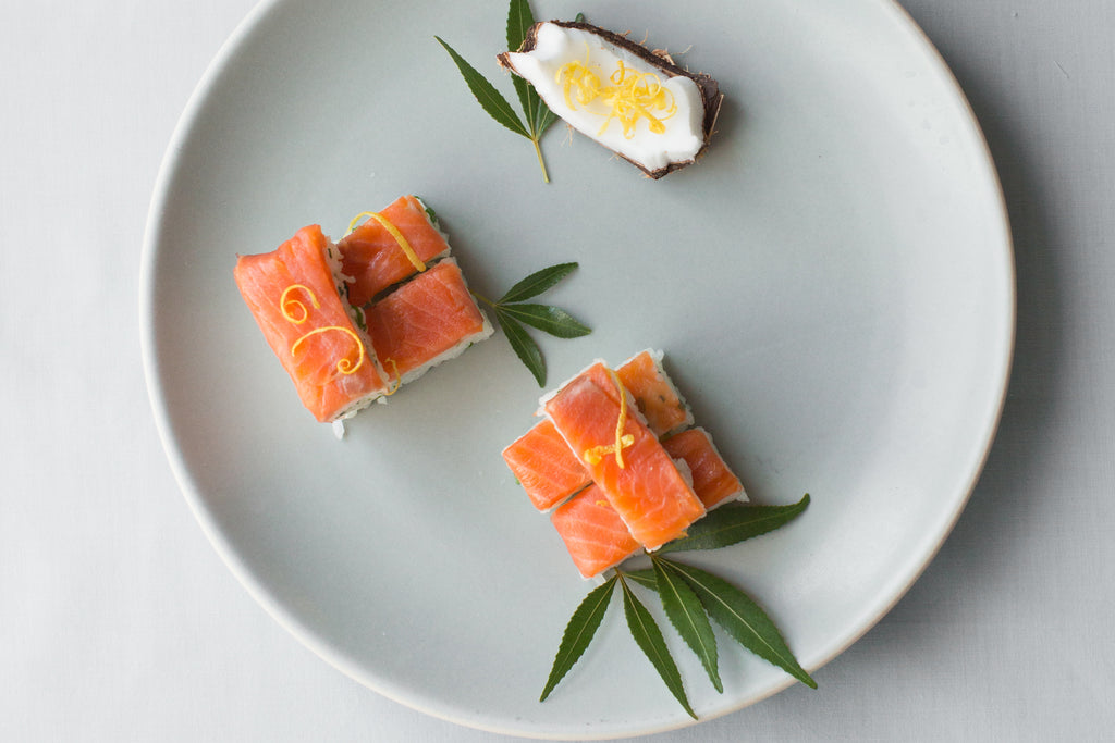 Recipe : Smoked Salmon Batterazushi