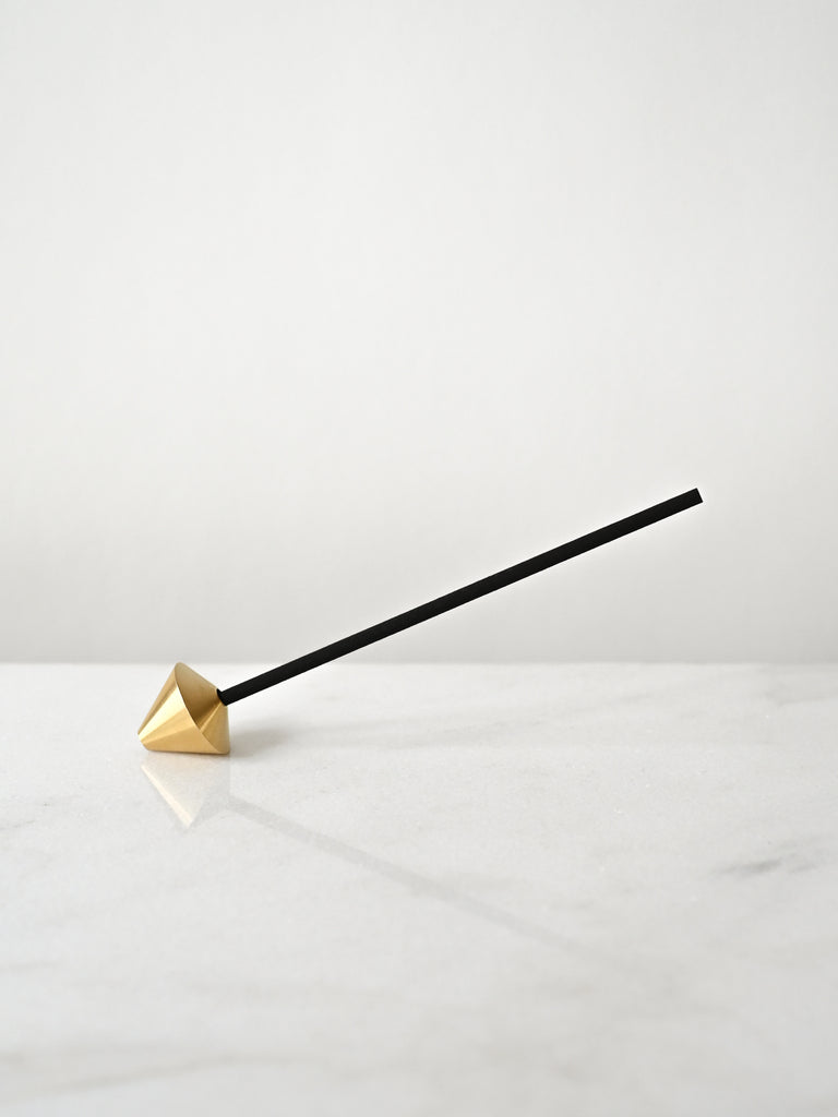 Acorn Incense Holder in Brass