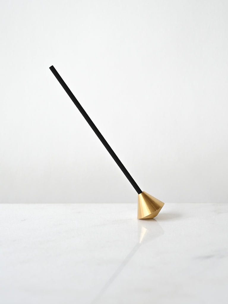 Acorn Incense Holder in Brass