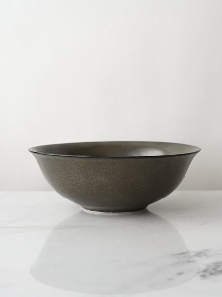 Serving Bowl in Tenmoku Glaze