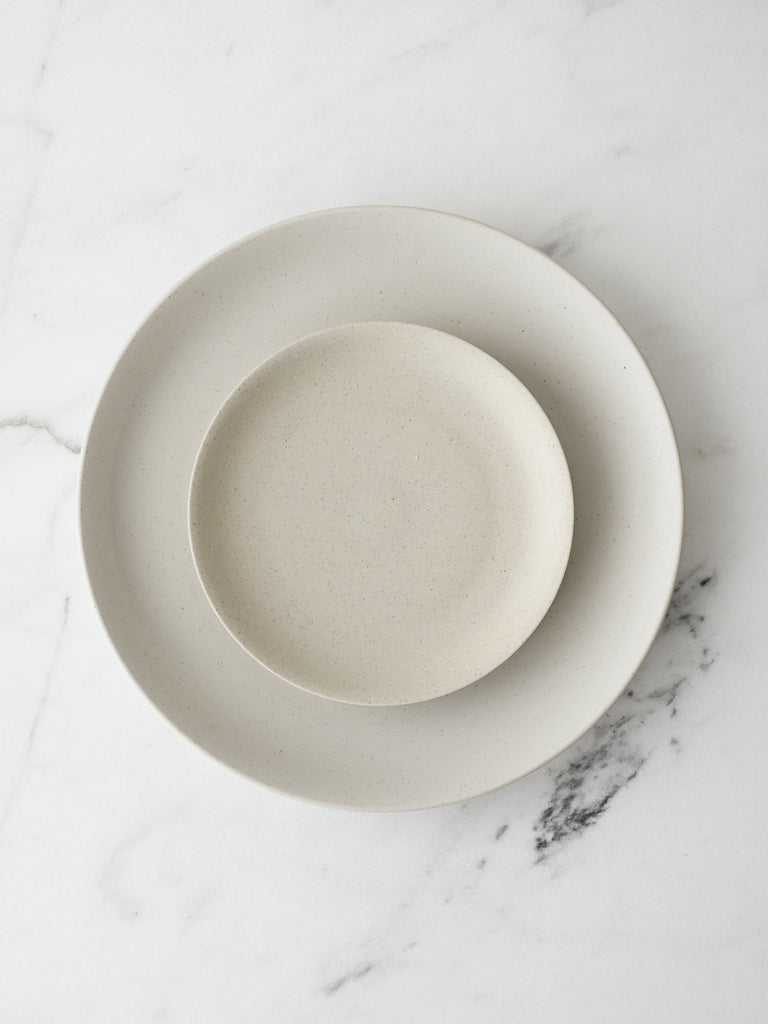 Side Plate in Matte Grey