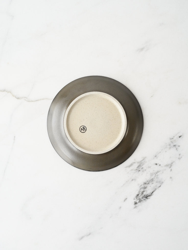 Side Plate in Tenmoku Glaze