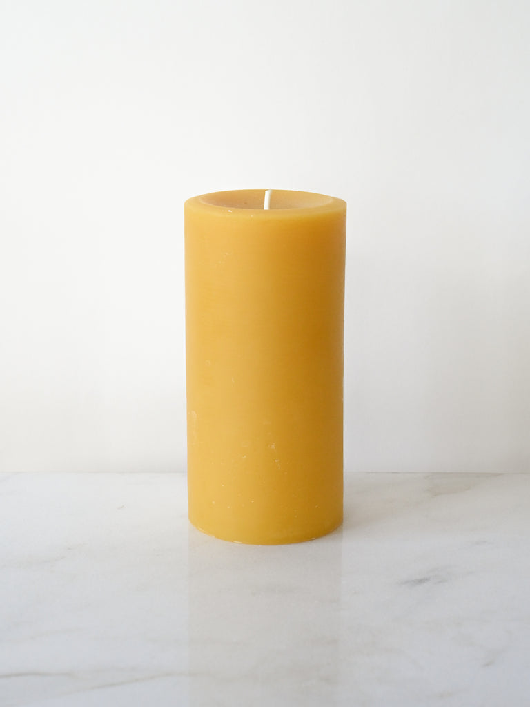 Beeswax Pillar Candle