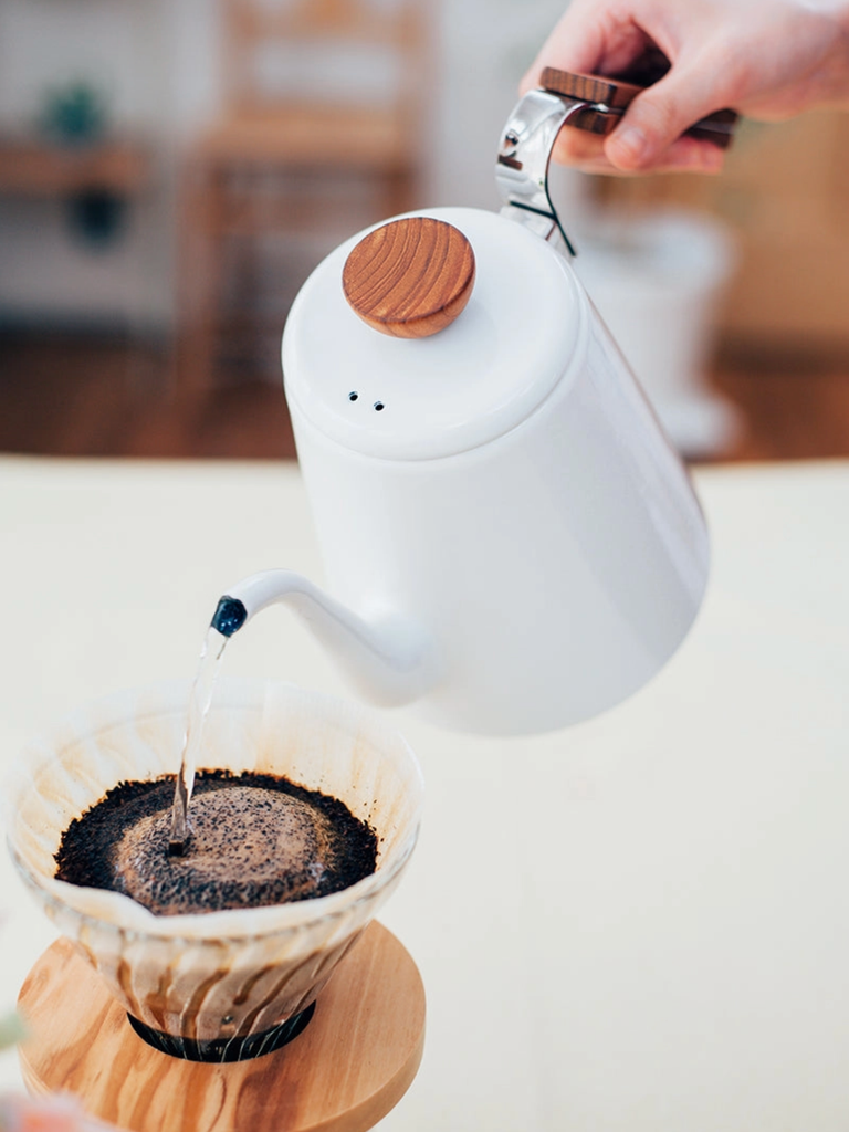 Bona Enamel Pour Over Kettle