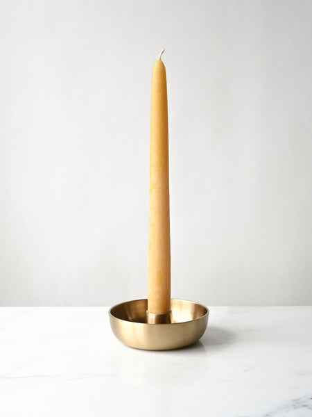 Brass Candle Saucer