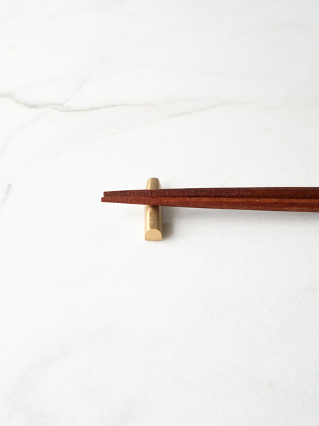 Brass Chopstick Rest
