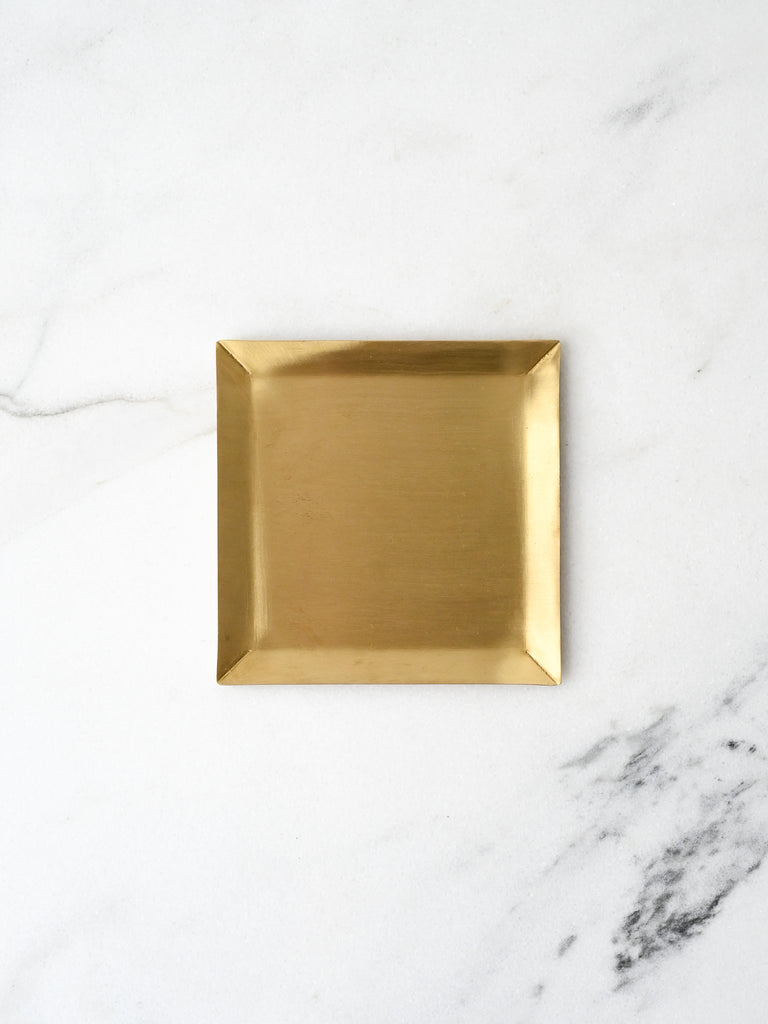 Brass Square Tray