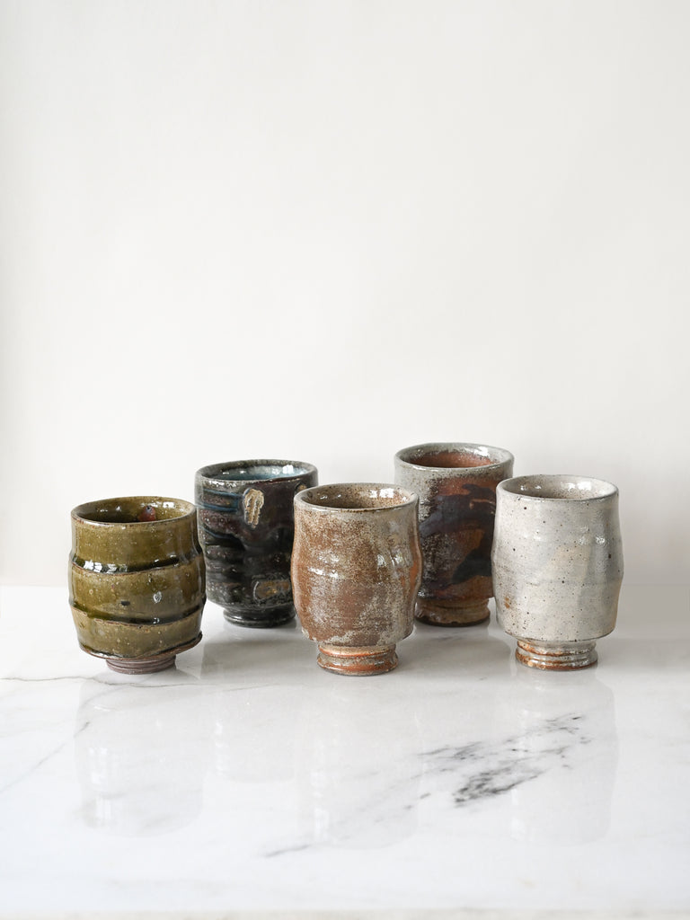 Wild Clay Yunomi | Glaze Tests