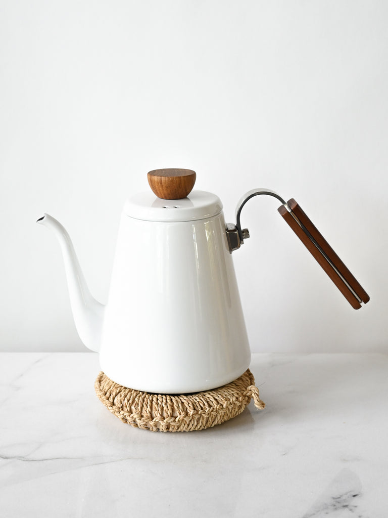 Bona Enamel Pour Over Kettle