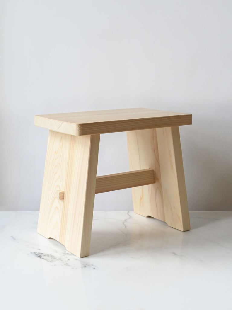 Hinoki Small Bath Stool