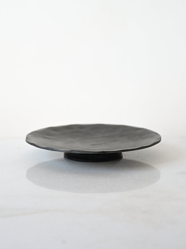 Forged Iron Candle Base