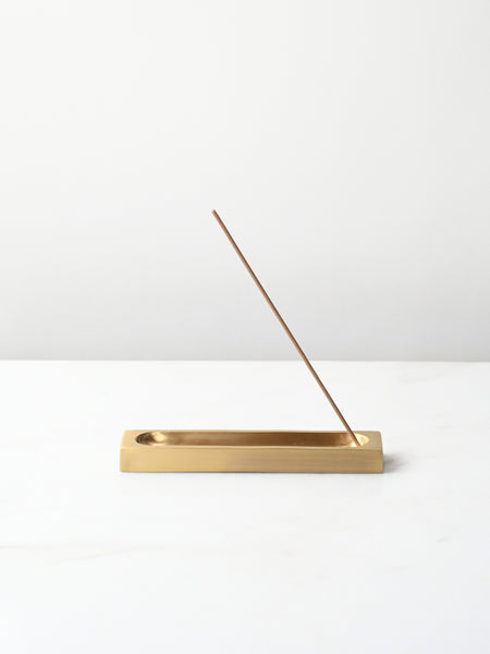 Brass Long Incense Holder