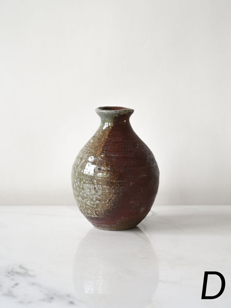 Sake Bottles in Dark Soda Fire