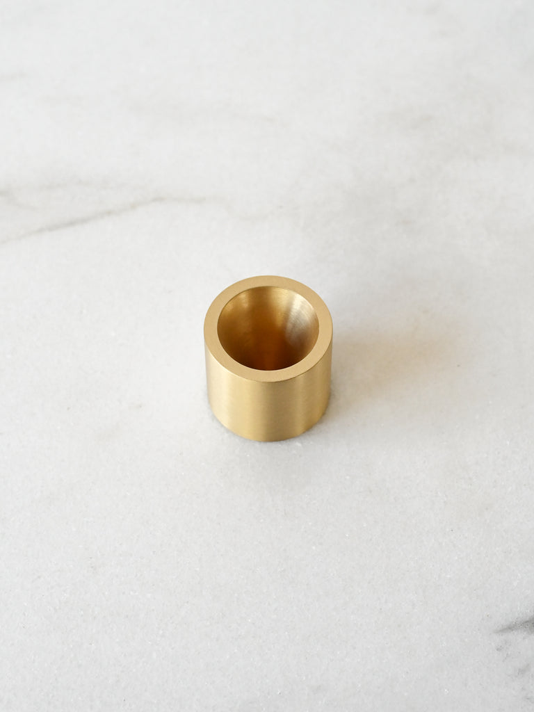 Brass Thin Taper Candle Holder