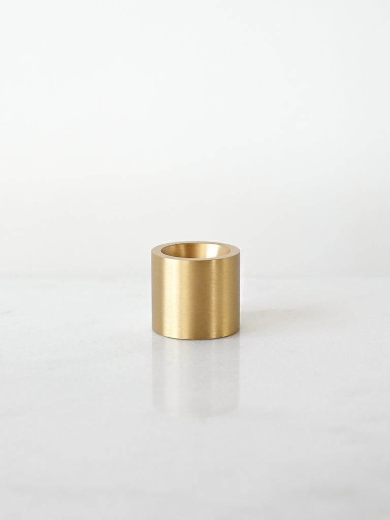 Brass Thin Taper Candle Holder