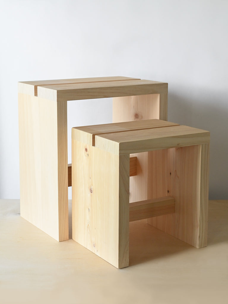 Hinoki Bath Stool