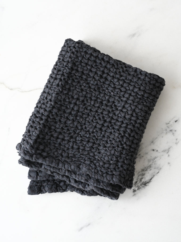 Linen-Cotton Waffle Towel