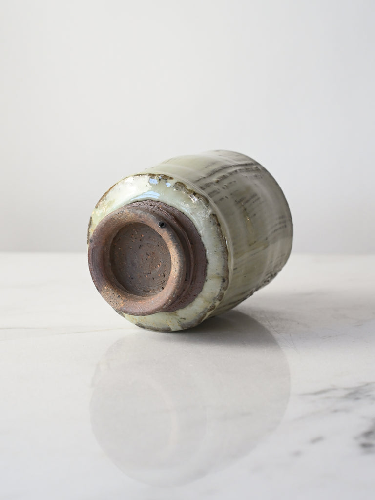 Wild Clay Yunomi in Nuka Glaze