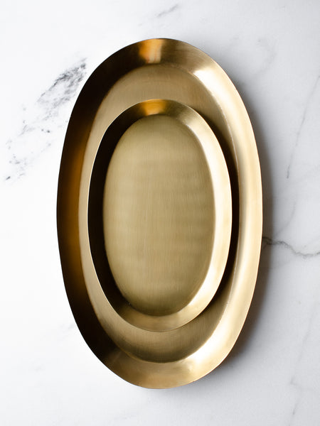 Brass Oval Tray