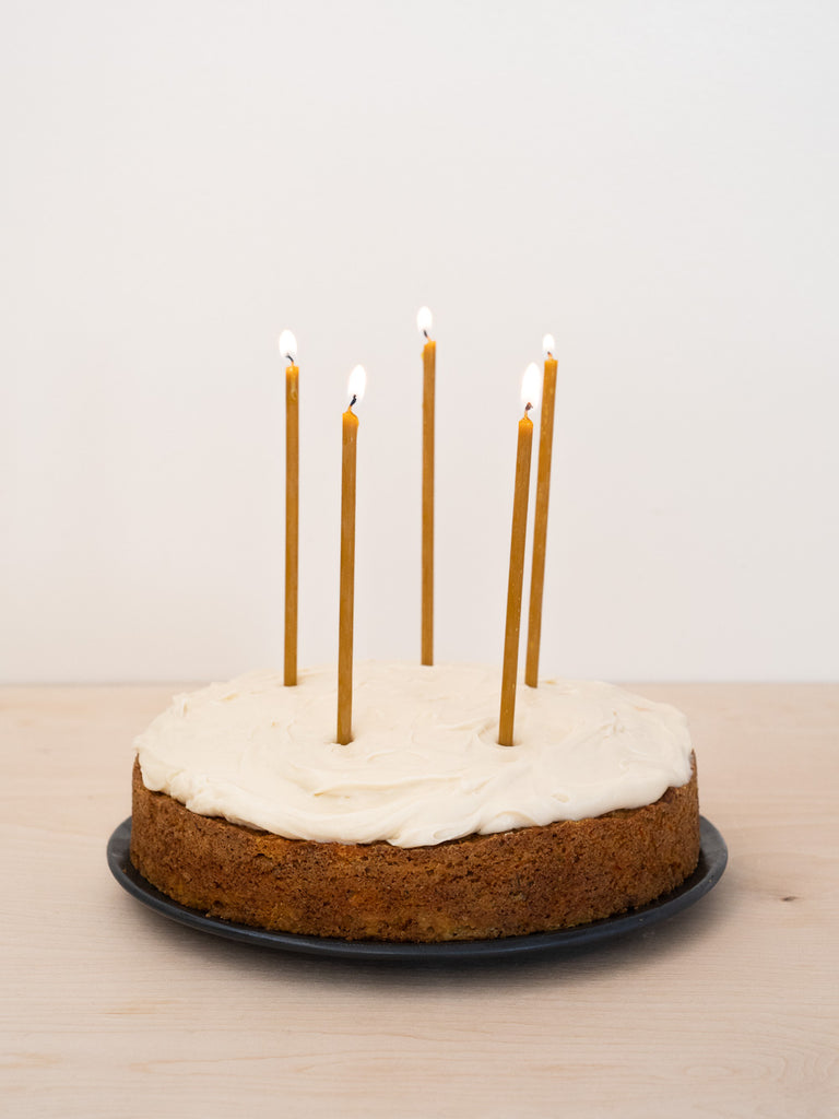 Beeswax Birthday Candles