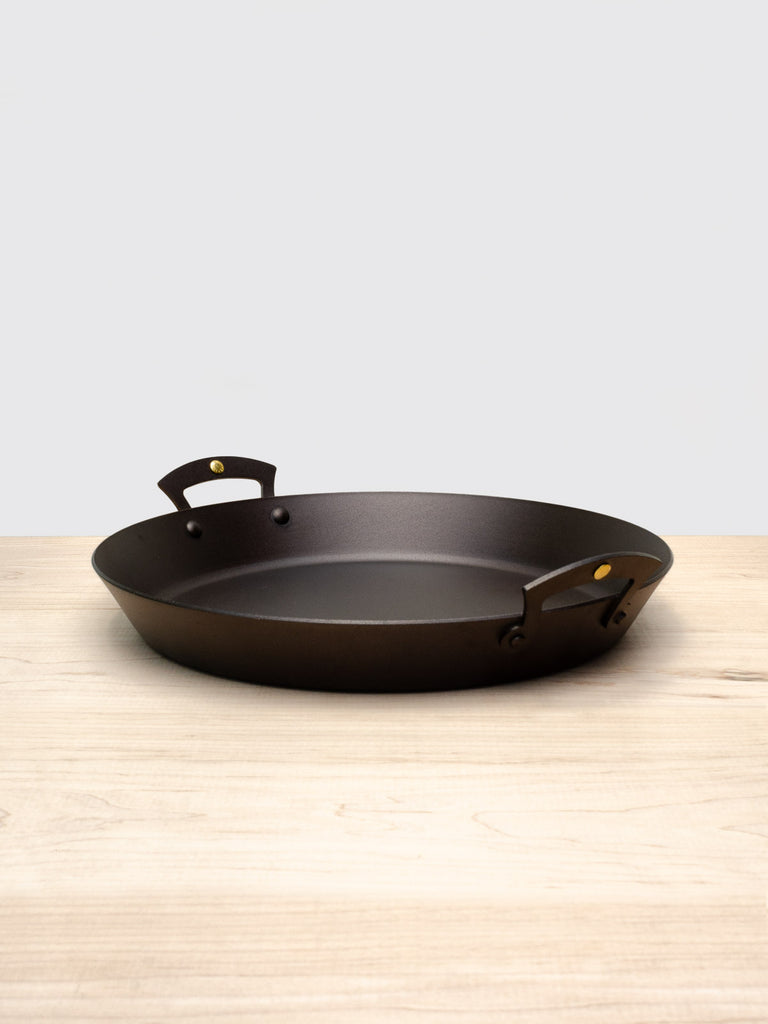 Spun Iron Prospector Pan