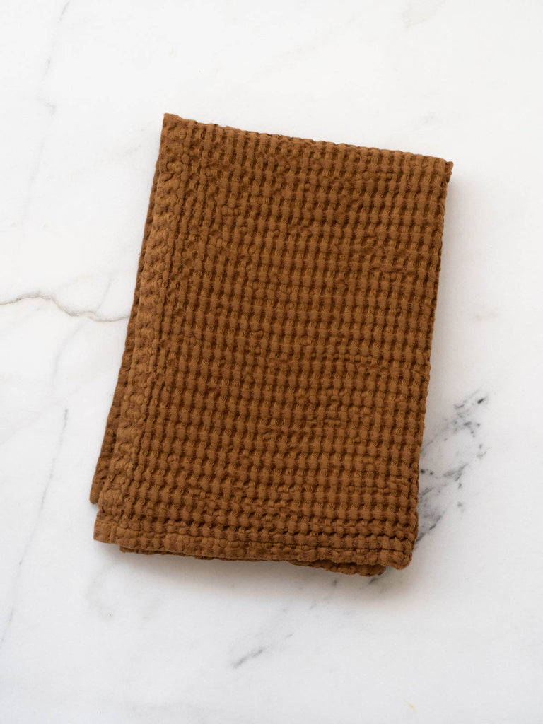 Linen-Cotton Waffle Towel