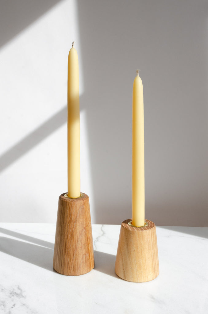 Beeswax Taper Candles